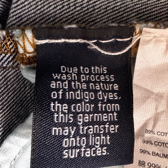 J.Crew Denim Pencil Skirt Sz 27 Blue Jean Button Down Front Knee Length Pockets - Picture 7 of 9